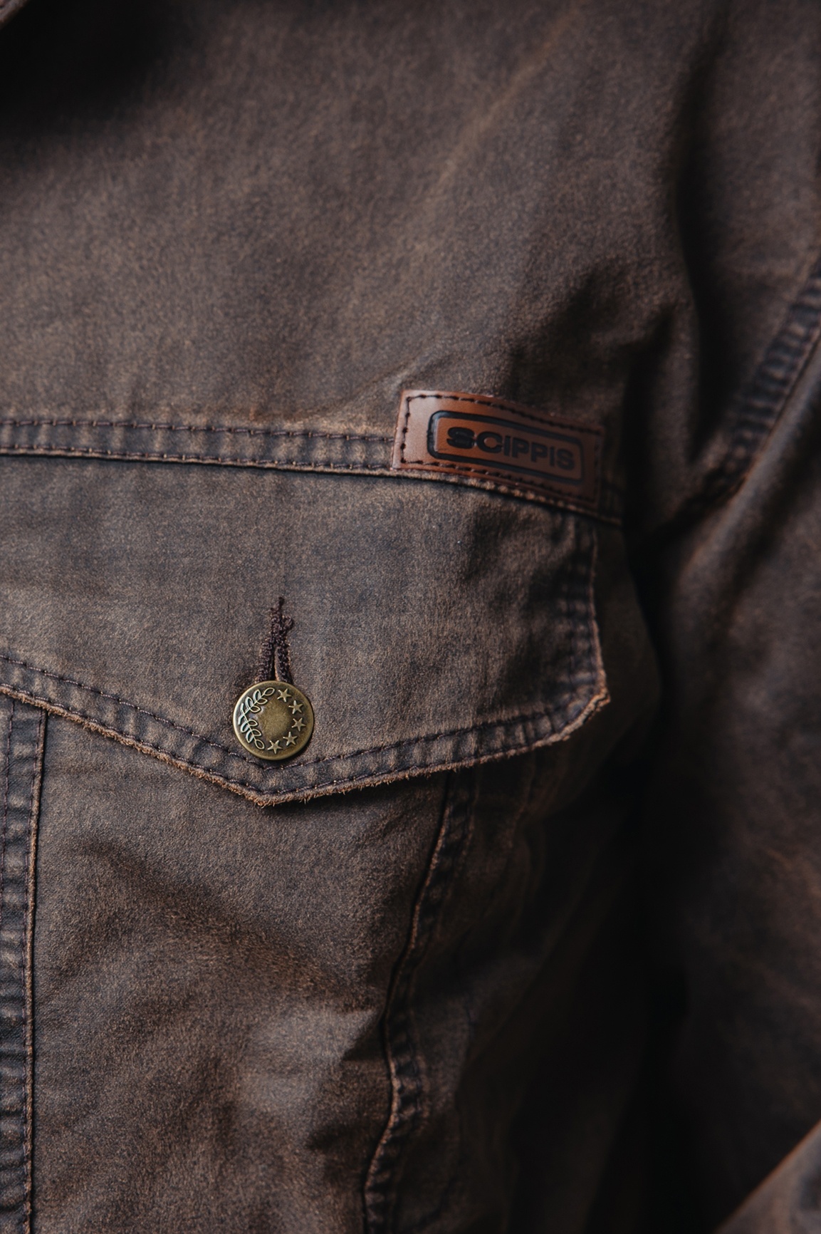 Куртка Australian Fashion House GmbH 010025 Clifton Tracker - Brown фото 4