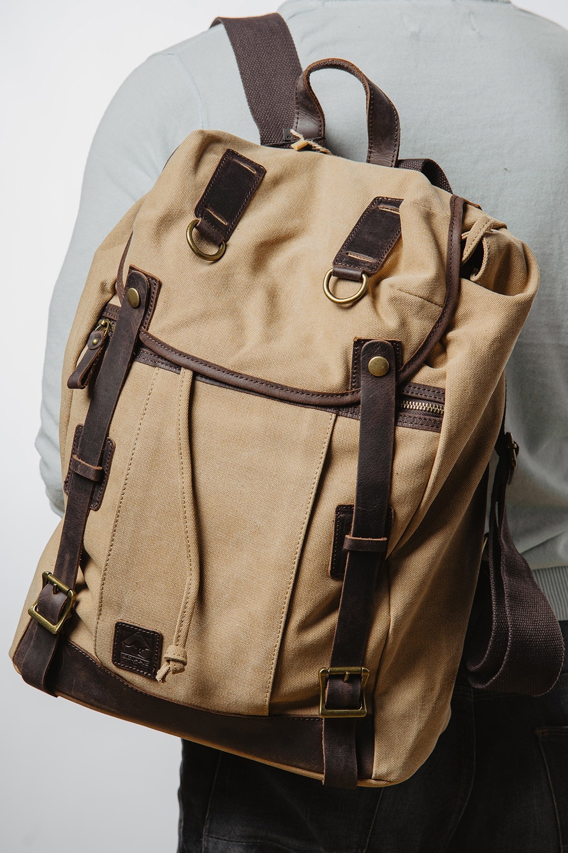 Сумка SCIPPIS 2505 шоппер COOGEE BACKPACK Khaki фото 3