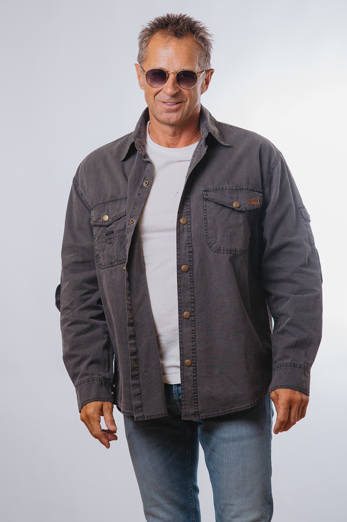 Рубашка Scippis Australian Fashion House GmbH 003S04 Cowra - Grey фото 7