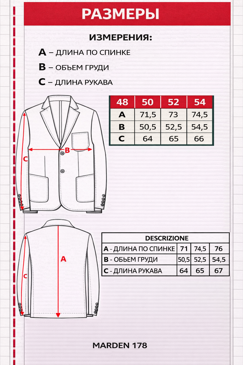 Пиджак Bob Marden Blue фото 3