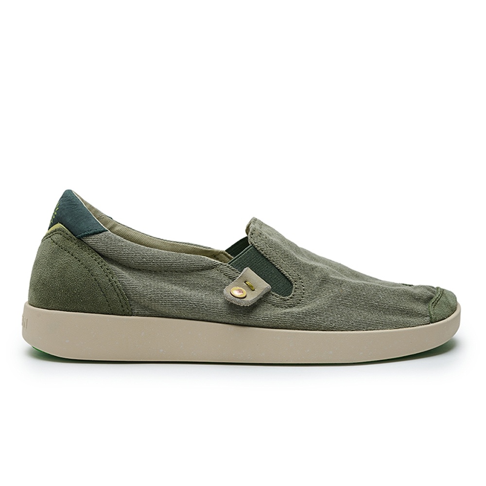 Слипоны Satorisan Kung Fu Cotton Vintage Khaki  фото 1