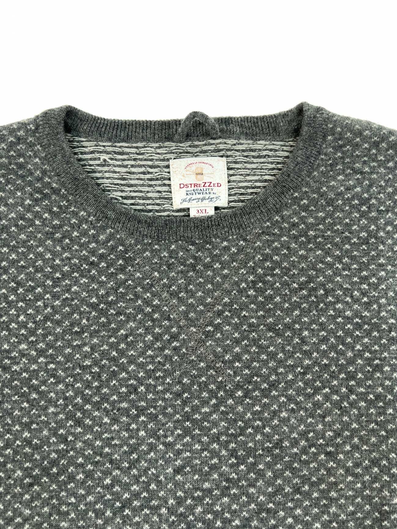 СВИТЕР DSTREZZED Md. Grey Mel. 404090 фото 3