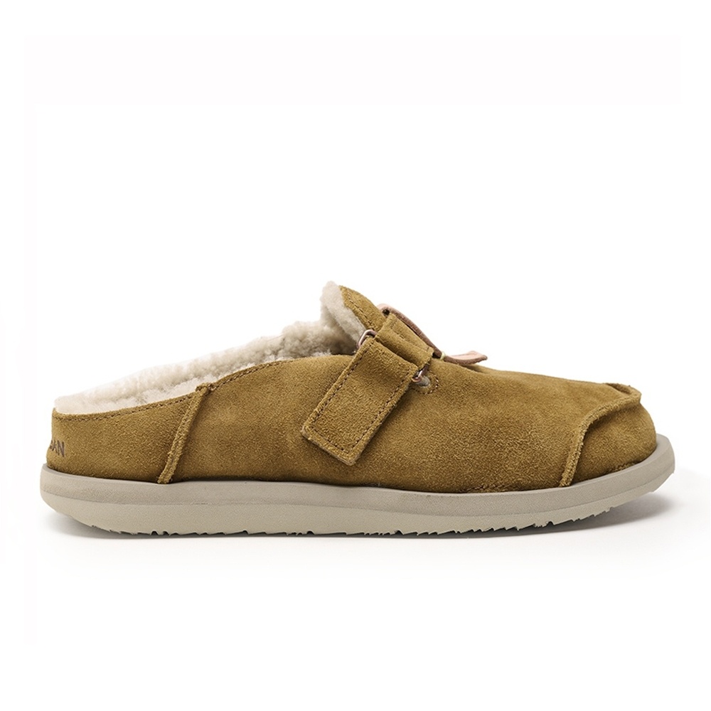Тапочки Satorisan Uwabaki Clog Strap Suede Mid Brown фото 1