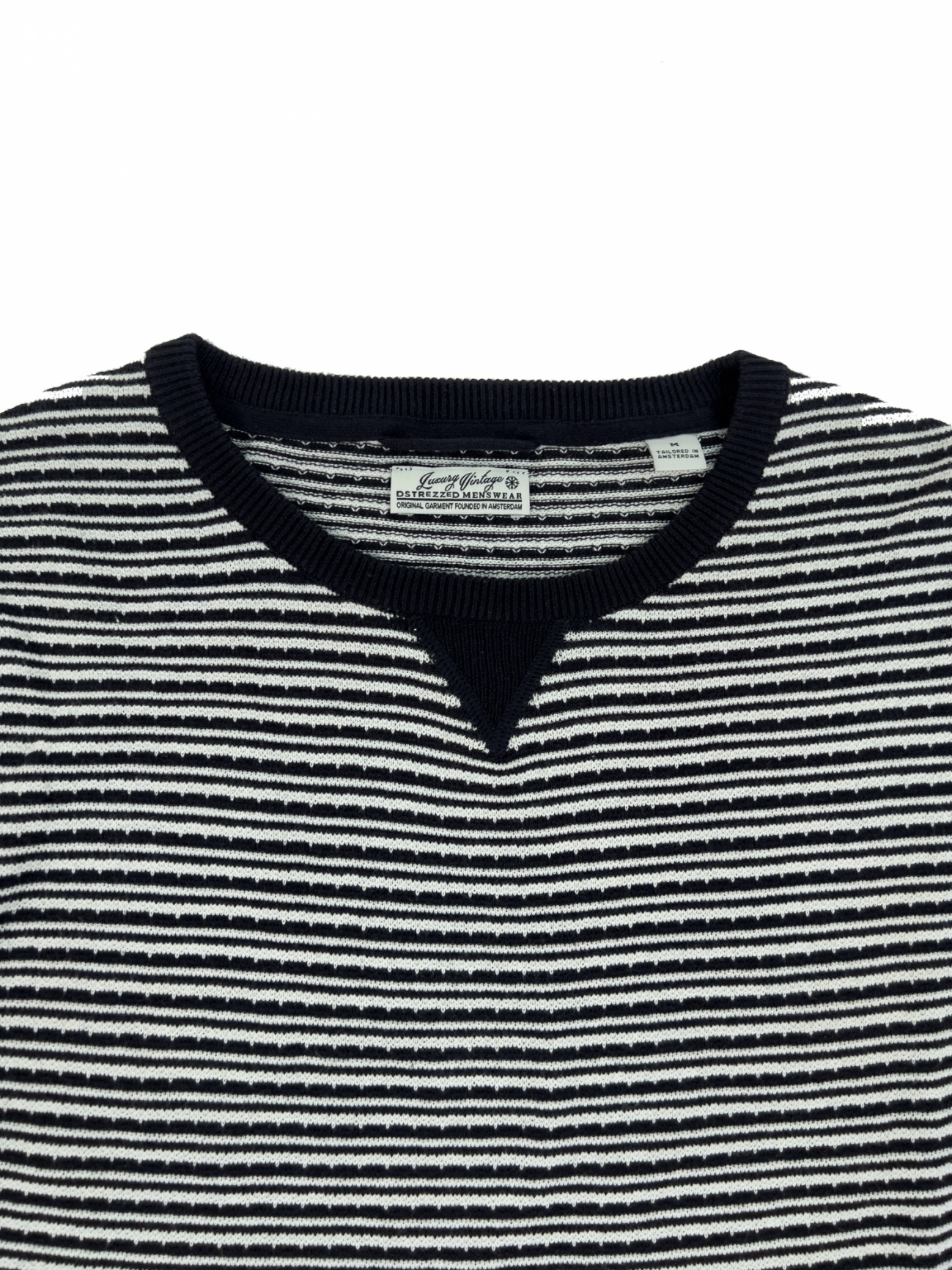 СВИТЕР DSTREZZED Dk.Navy / Offwhite 404081 фото 3