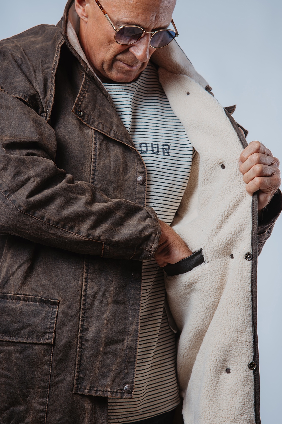 Плащ Australian Fashion House 010021 Mountain Riding Brown фото 3