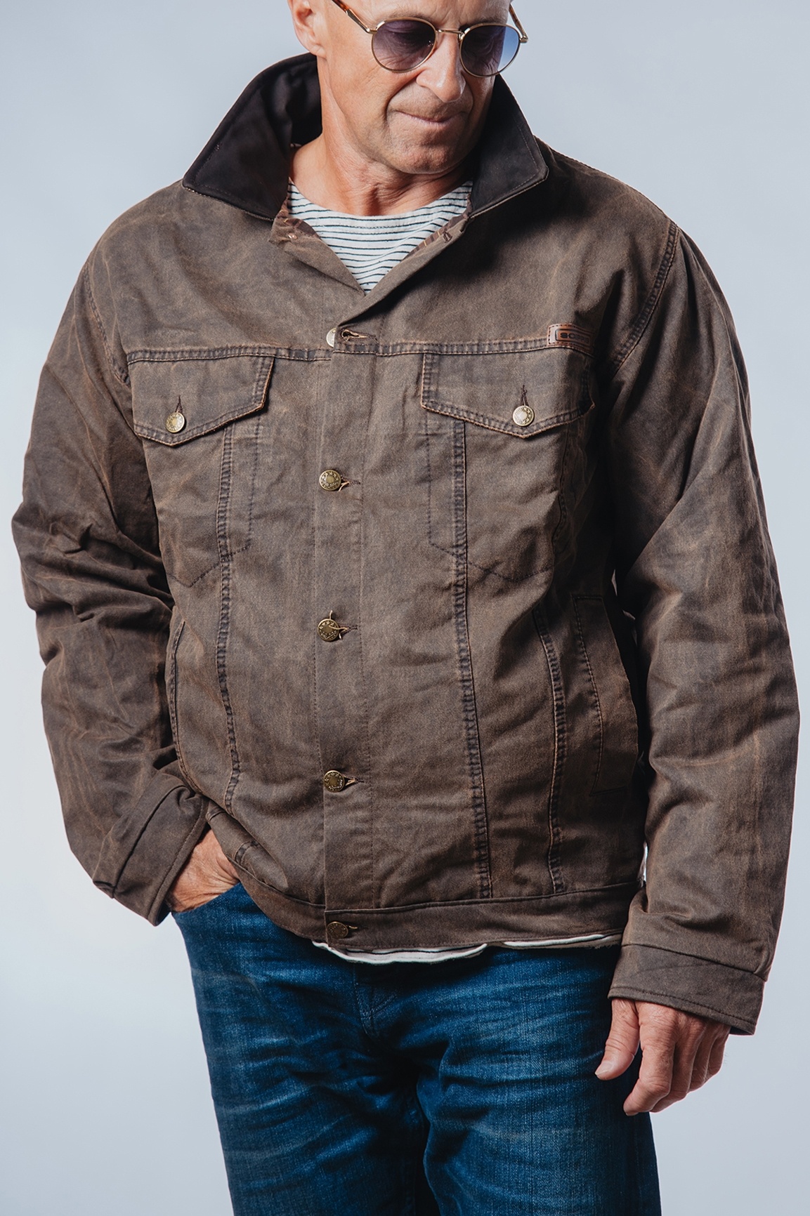 Куртка Australian Fashion House GmbH 010025 Clifton Tracker - Brown фото 1