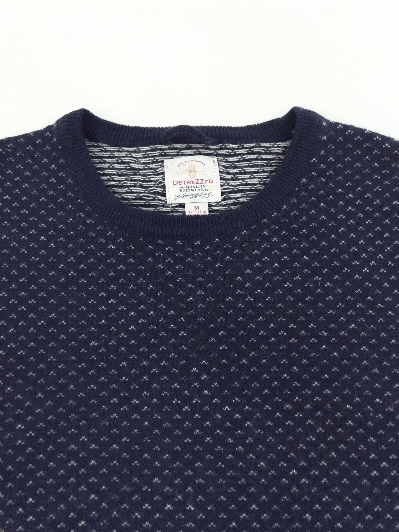 СВИТЕР DSTREZZED Dk. Navy Mel. 404090 фото 3