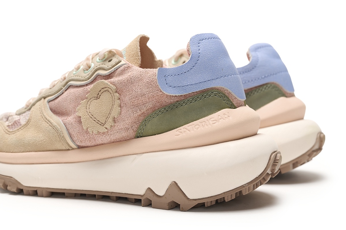 Кроссовки Satorisan Chacrona Metta Lino Whitewisp Multi Pink фото 6