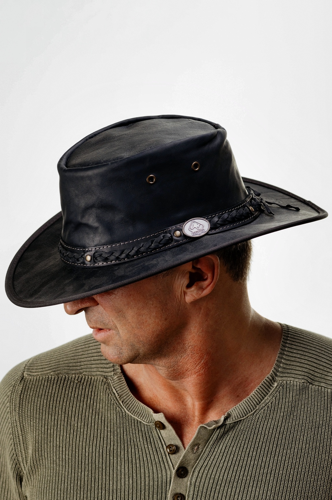 Шляпа 5H16 KANGAROO SUNDOWNER Black фото 1