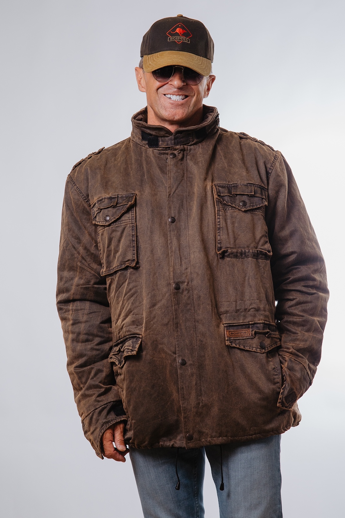 Куртка Newman Jacket - Brown фото 6