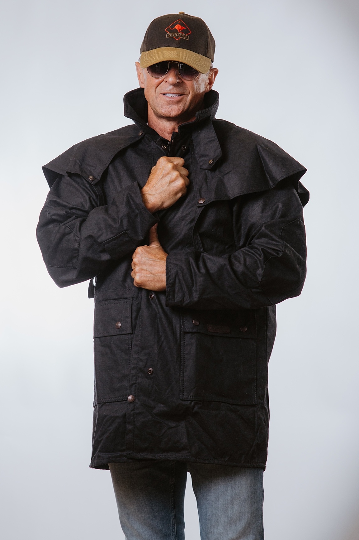 Куртка Australian Fashion House GmbH 001J01 Drover - Black фото 5