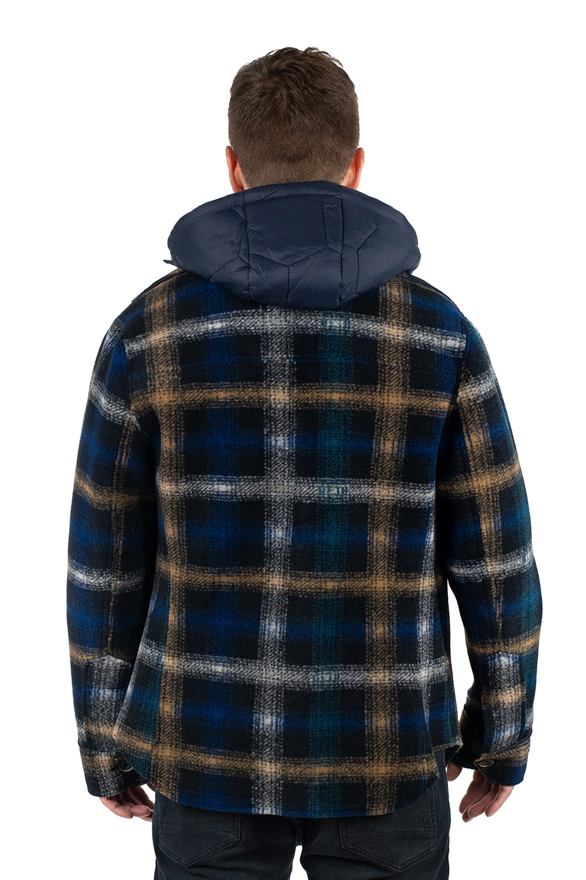 Рубашка Bob Weston Multi Blue/Brown фото 6