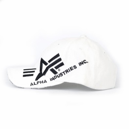 Кепка Alpha industries white