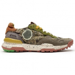 Кроссовки Satorisan Chacrona Linen Camouflage Khaki