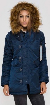 ПАРКА ALPHA INDUSTRIES 113007 N3B VF 59 BLUE