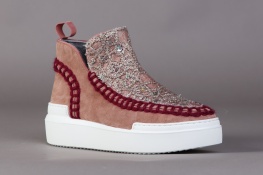 ПОЛУБОТИНКИ LAGOA SUEDE CATENA ROSA
