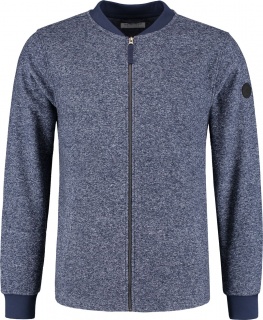 СВИТШОТ DSTREZZED BOMBER VEST MELANGE  NAVY MEL.