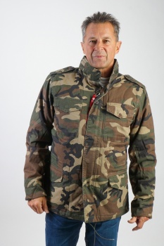 Куртка Alpha 178114 M-65 WldCamo