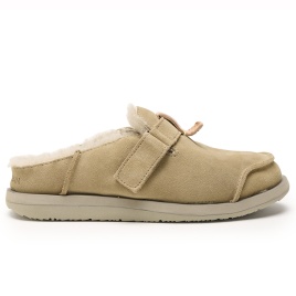 Тапочки Satorisan Uwbaki Clog Strap Suede Driftwood