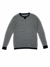 СВИТЕР DSTREZZED Dk.Navy / Offwhite 404081