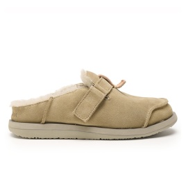 Тапочки Satorisan Uwabaki Clog Strap Suede Driftwood