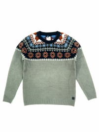 СВИТЕР DSTREZZED Dk. Grey Mel. 404092