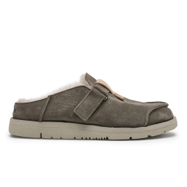 Тапочки Satorisan Uwabaki Clog Suede Deep Khaki 2.0