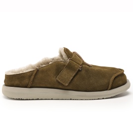 Тапочки Satorisan Uwabaki Clog Strap Suede Thunderbolt