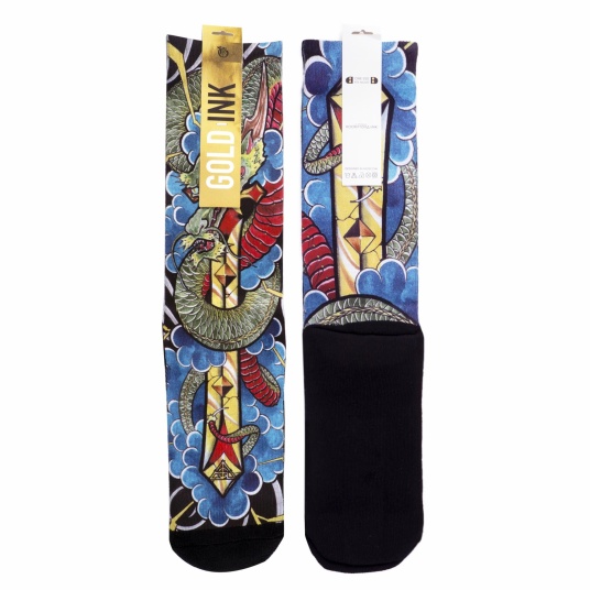 Носки Gold Ink Dragon