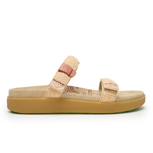 Сандалии Satorisan Kae Raffia Saffron