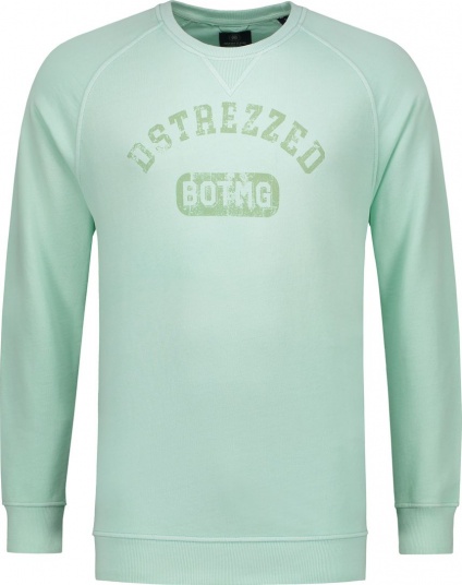 ТОЛСТОВКА DSTREZZED CREW PIGMENT DYED SWEAT LAGOON GREEN 211252