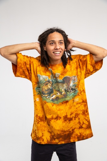 Футболка  Planet Earth TDT 674 Cat Family Copper