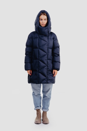Пуховик ADD 8AW446 DARK NAVY