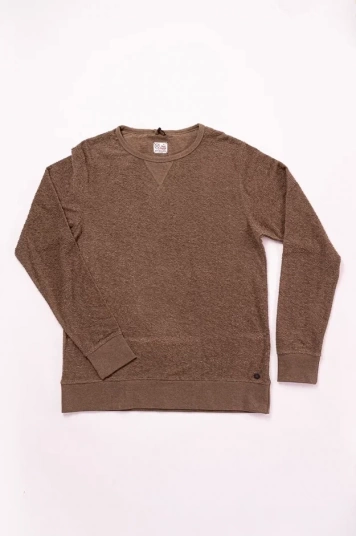 ТОЛСТОВКА DSTREZZED SLUB TOWELING Saddle Brown 211086