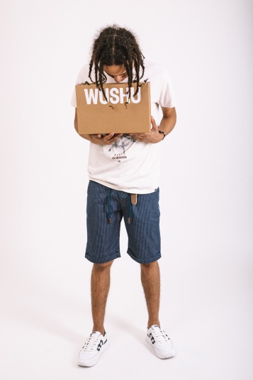 ШОРТЫ DSTREZZED BELT NAVY 