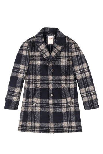 Пальто Bob ANDY Blue/Grey