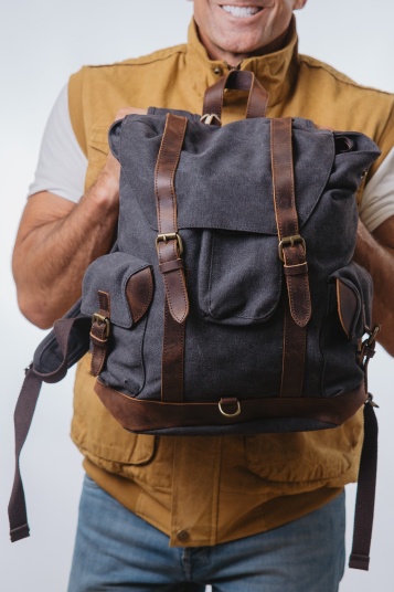 Сумка N25 шоппер SCIPPIS Wanderlust BACKPACK - Black