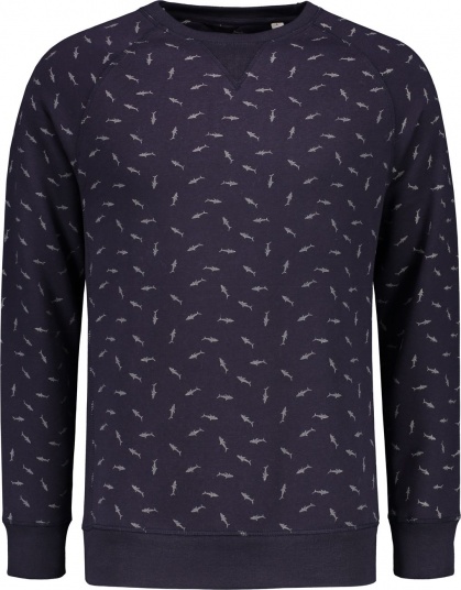 СВИТШОТ DSTREZZED CREW SHARK PEACH SWEAT DK.NAVY 211232