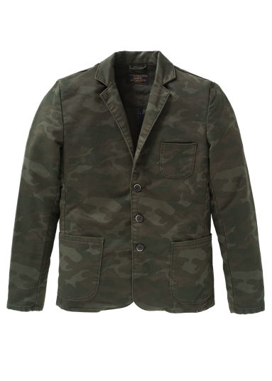 ПИДЖАК DSTREZZED BLAZER DK. GREEN CAMO 111110