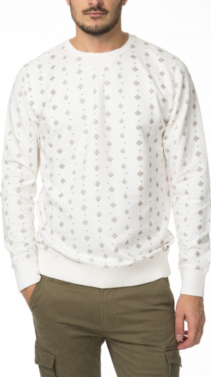 ТОЛСТОВКА DSTREZZED TRIANGLE DOT PRINT CLEAN SWEAT OFFWHITE 211090