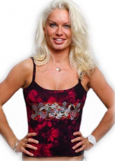 Женский топ Churinga TDLS 145 Two Crocodiles