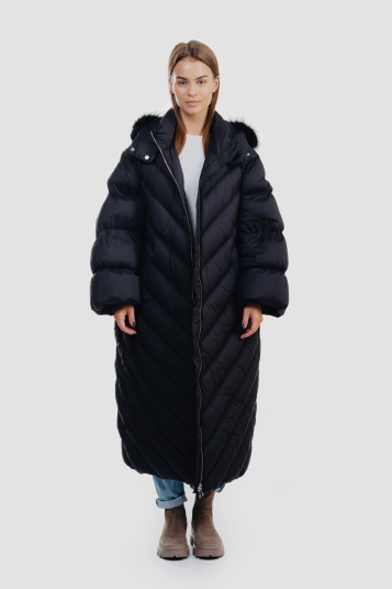 Пуховик ADD 8AW444 FUR NOIR