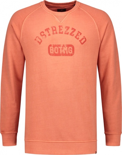 ТОЛСТОВКА DSTREZZED CREW PIGMENT DYED SWEAT CORAL 211252