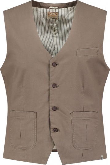 ЖИЛЕТ DSTREZZED FINE JAQUARD BROWN 121057