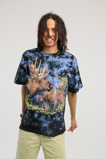 ФУТБОЛКА  PLANET EARTH TDT 977 MOOSE FAMILY