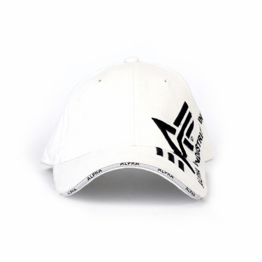 Кепка Alpha industries white