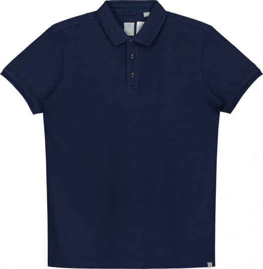 ПОЛО DSTREZZED POLO S/S INDIGO PIQUE DK.INDIGO 251000