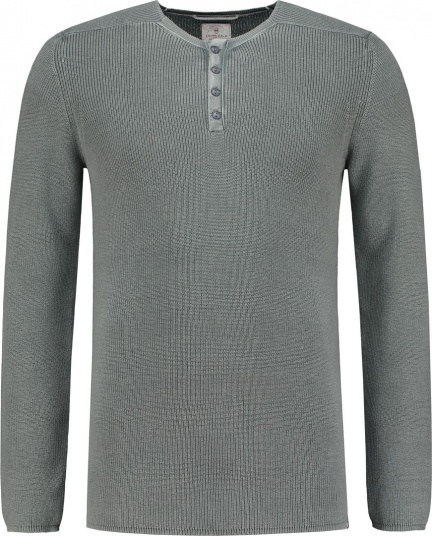 СВИТЕР DSTREZZED GRANDDAD ACID STRIPE MED.GREY 404101