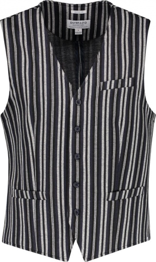 ЖИЛЕТ DSTREZZED JAQUARD SWEAT STRIPE NAVY 121094