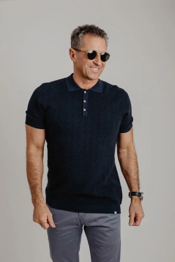  Поло DSTREZZED Navy/Black 404062